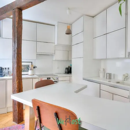 Appartamento Parisian Getaway In A Beautiful For 2